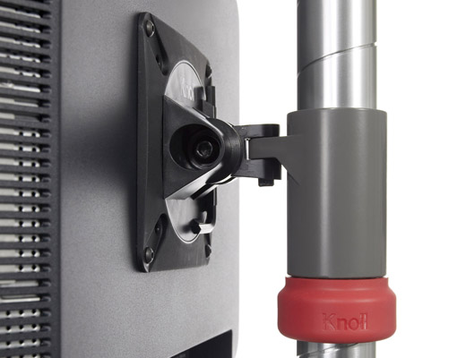 Knoll grey Sapper Monitor Arm mount.