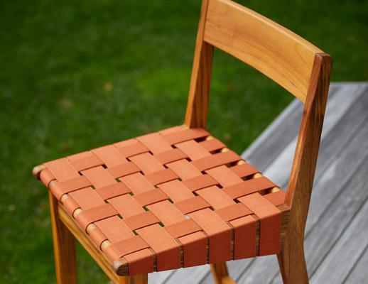 outdoor seating bar stool Jens Risom dining