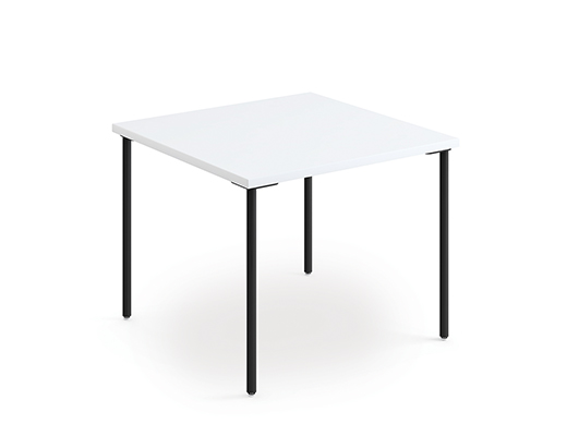 Knoll Simple Tables with Black Legs