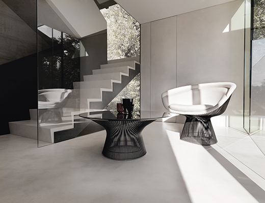 Knoll Platner Lounge Chair and Coffee Table