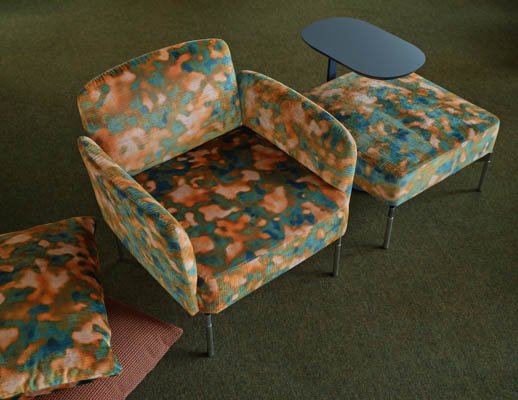 Design Days 2021 pixel lounge muuto relate side table knoll at fulton market