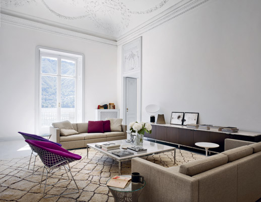 Knoll Florence Knoll Cofee Table and Pfister Sofa Collection